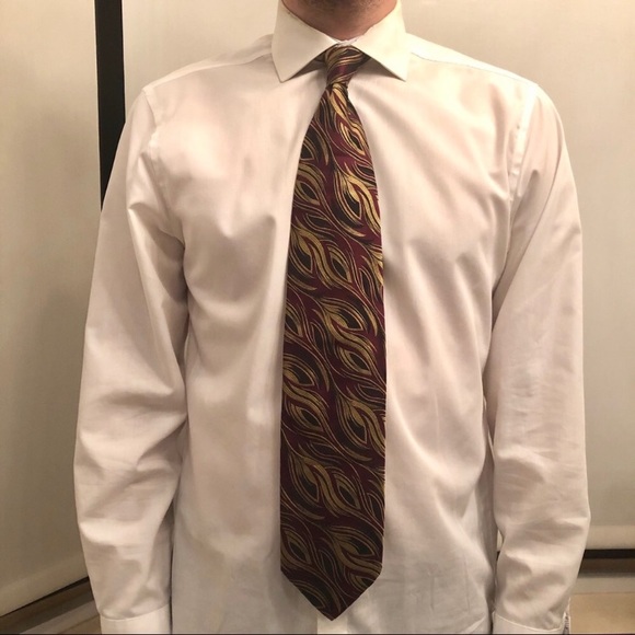 NWOT Italian Silk Tie - Picture 2 of 8